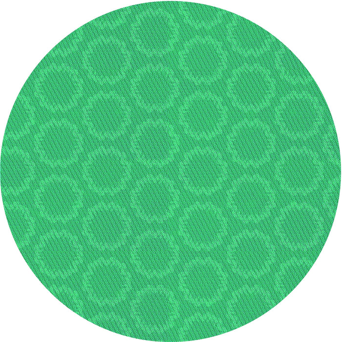Square Machine Washable Transitional Spring Green Rug in a Living Room, wshpat2480lblu