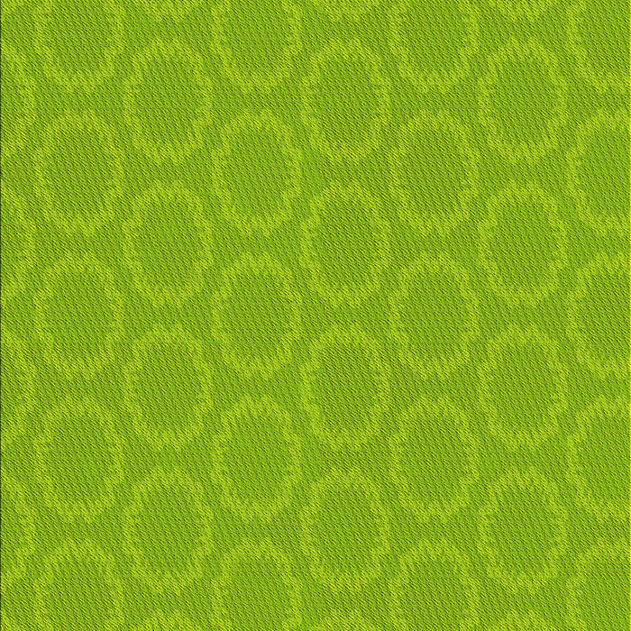 Patterned Green Rug, pat2480yw
