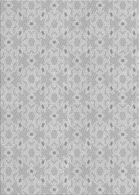 Machine Washable Transitional Dark Gray Rug, wshpat2481gry