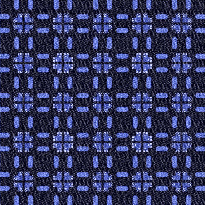 Round Machine Washable Transitional Night Blue Rug, wshpat2482blu