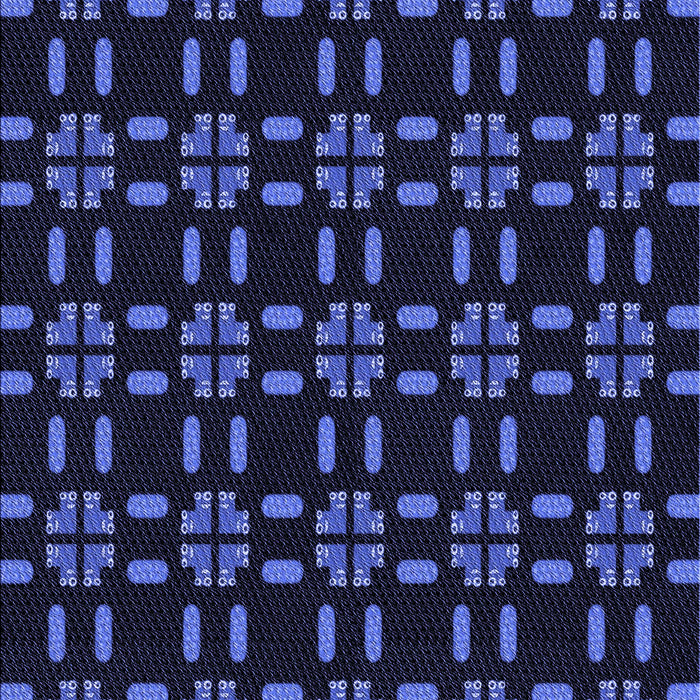 Patterned Night Blue Rug, pat2482blu