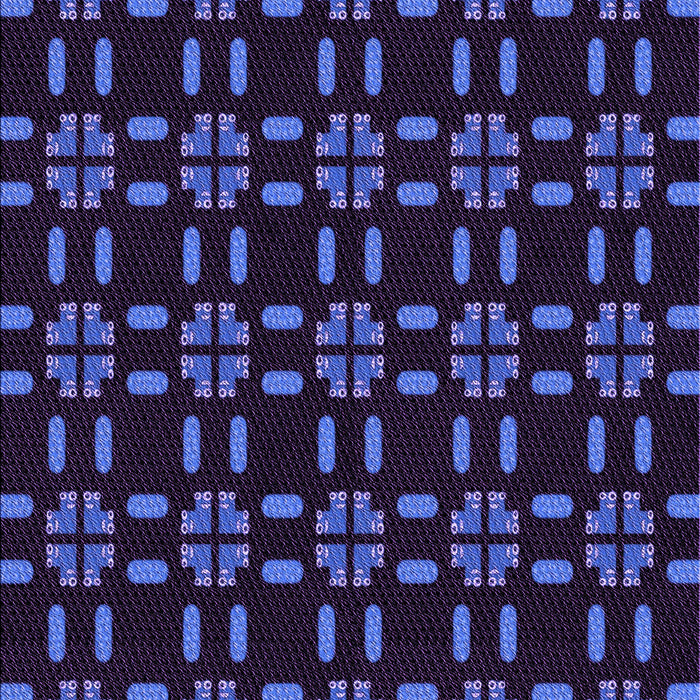 Patterned Slate Blue Rug, pat2482pur