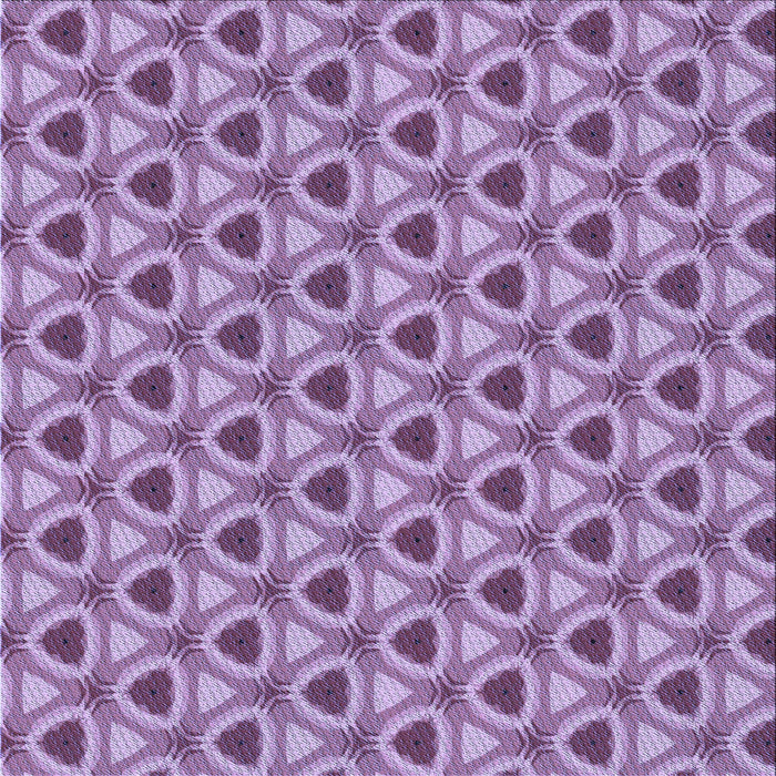Round Patterned Orchid Purple Rug, pat2483blu