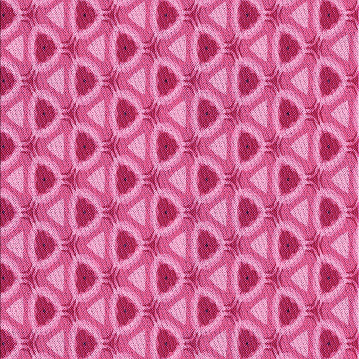 Patterned Raspberry Red Rug, pat2483pur