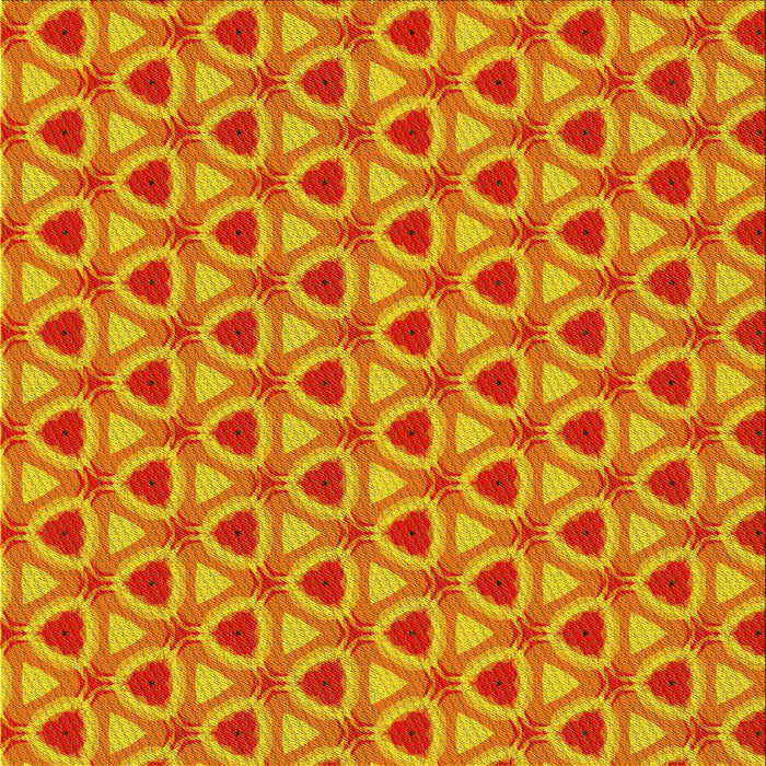 Round Machine Washable Transitional Scarlet Red Rug, wshpat2483yw