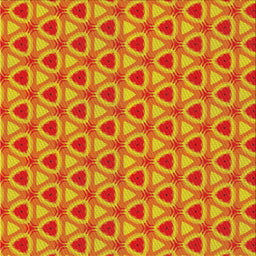 Sideview of Machine Washable Transitional Deep Yellow Rug, wshpat2483