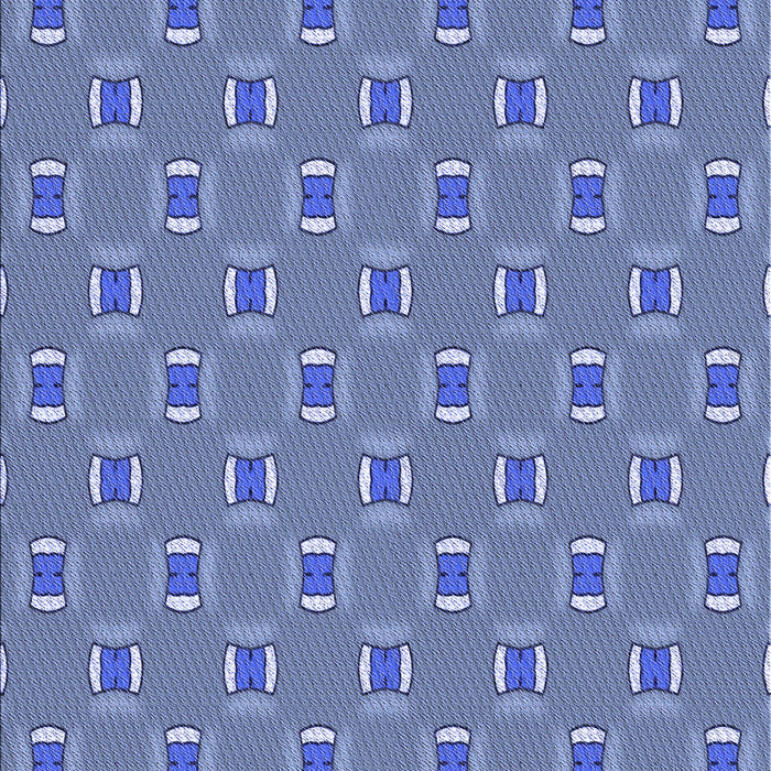 Patterned Sky Blue Rug, pat2484blu