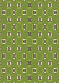 Machine Washable Transitional Pistachio Green Rug, wshpat2484brn