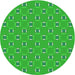 Square Machine Washable Transitional Lime Green Rug in a Living Room, wshpat2484grn