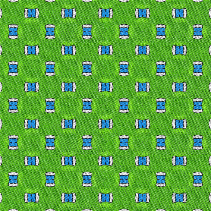 Sideview of Machine Washable Transitional Emerald Green Rug, wshpat2484