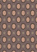 Patterned Coffee Brown Rug, pat2485brn