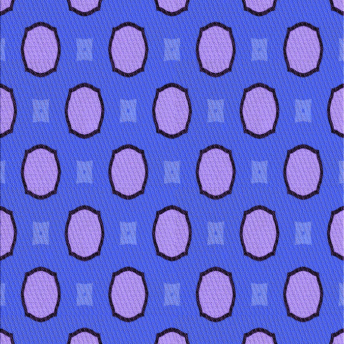 Patterned Light Slate Blue Rug, pat2485pur