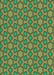 Patterned Green Rug, pat2486grn