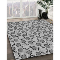 Patterned Ash Gray Rug, pat2486gry