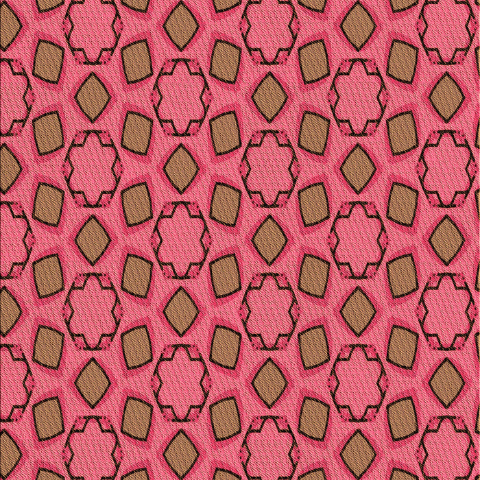 Patterned Crimson Red Rug, pat2486org