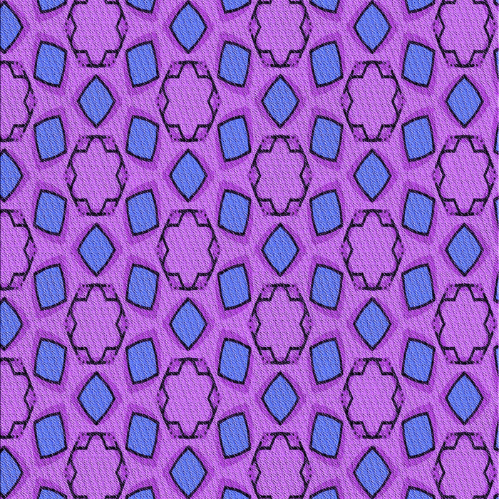 Patterned Purple Daffodil Purple Rug, pat2486pur