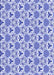 Patterned Royal Blue Rug, pat2487blu