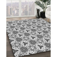 Patterned Gray Rug, pat2487gry