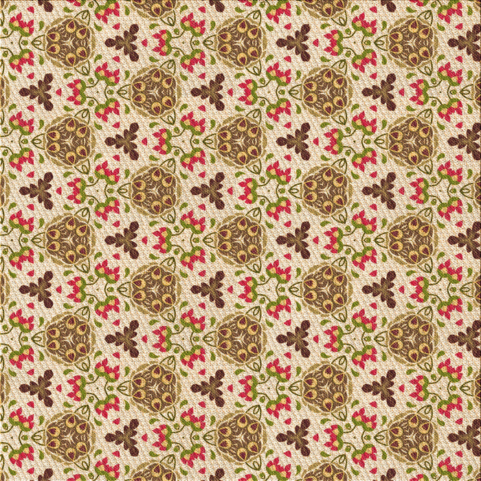 Round Machine Washable Transitional Red Rug, wshpat2487org