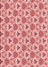 Machine Washable Transitional Deep Rose Pink Rug, wshpat2487rd