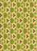 Machine Washable Transitional Dark Yellow Green Rug, wshpat2487yw