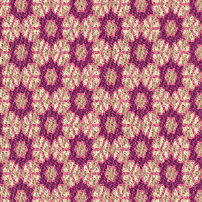 Machine Washable Transitional Pink Rug, wshpat2488brn