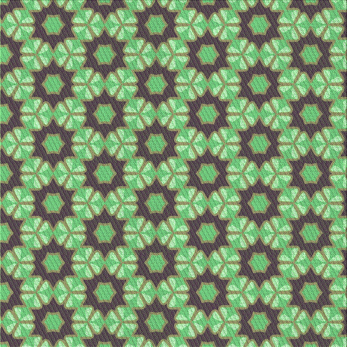 Round Machine Washable Transitional Coffee Brown Rug, wshpat2488grn