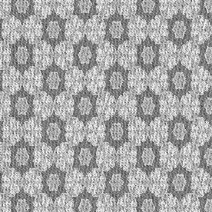 Machine Washable Transitional Gray Rug, wshpat2488gry