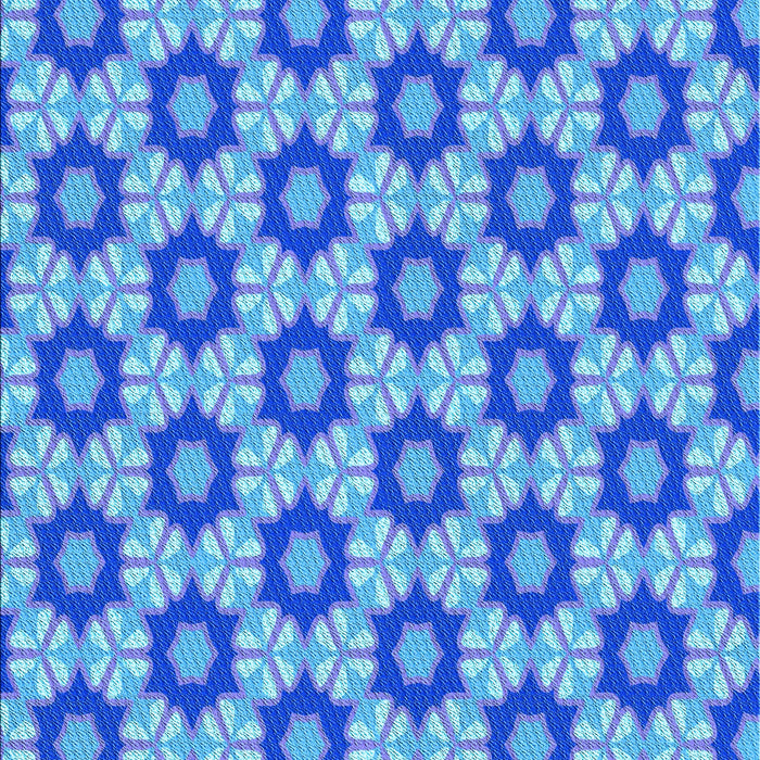 Machine Washable Transitional Diamond Blue Rug, wshpat2488lblu