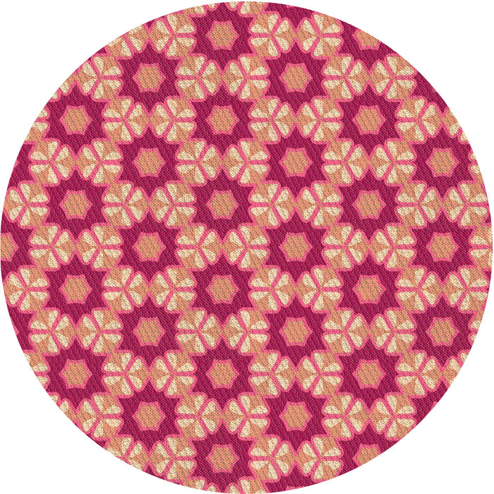 Square Machine Washable Transitional Orange Rug in a Living Room, wshpat2488org