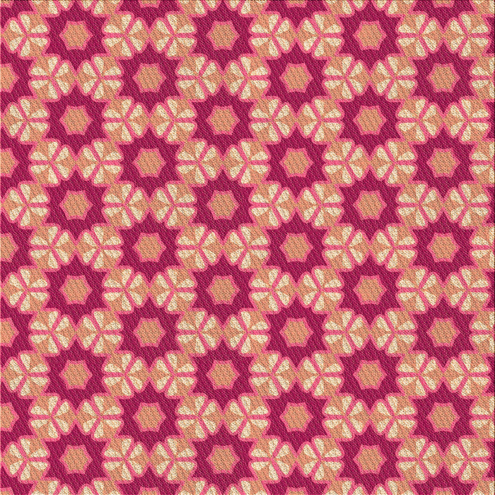 Round Machine Washable Transitional Orange Rug, wshpat2488org