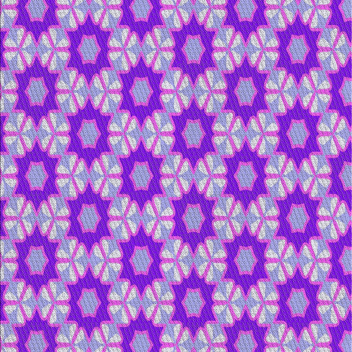 Patterned Bright Lilac Purple Novelty Rug, pat2488