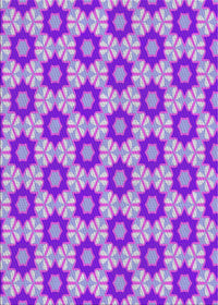 Machine Washable Transitional Bright Lilac Purple Rug, wshpat2488