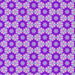 Square Patterned Bright Lilac Purple Novelty Rug, pat2488