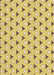 Patterned Bold Yellow Rug, pat2489brn