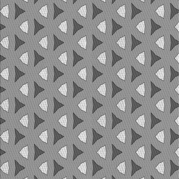 Machine Washable Transitional Cloud Gray Rug, wshpat2489gry