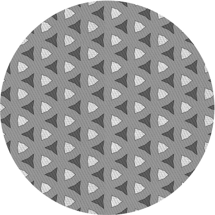 Square Machine Washable Transitional Cloud Gray Rug in a Living Room, wshpat2489gry