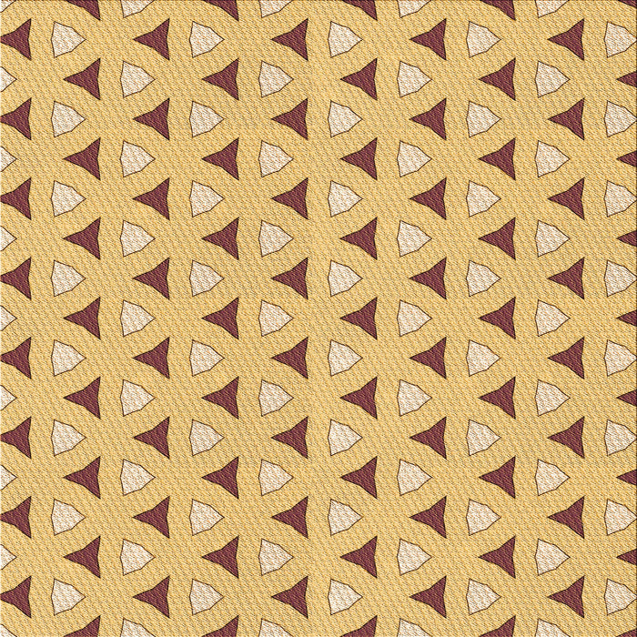 Round Machine Washable Transitional Orange Rug, wshpat2489org