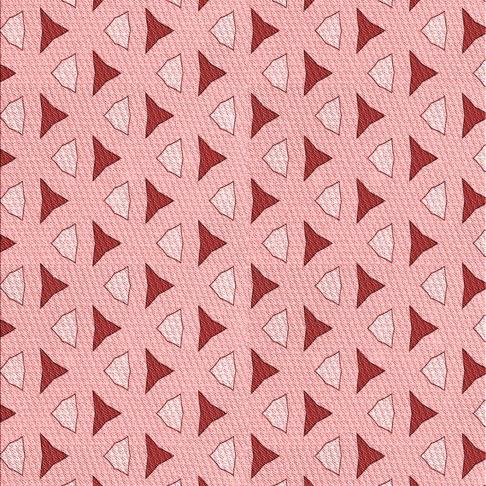 Patterned Red Rug, pat2489rd