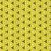 Round Patterned Yellow Rug, pat2489yw