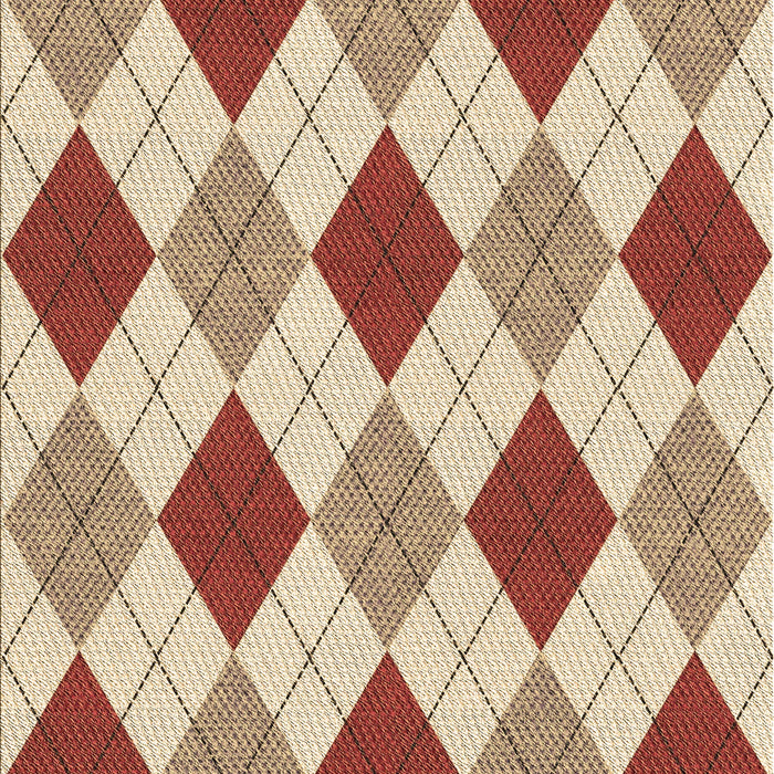 Patterned Khaki Gold Rug, pat249brn