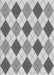 Patterned Light Gray Rug, pat249gry