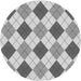 Square Patterned Light Gray Rug, pat249gry