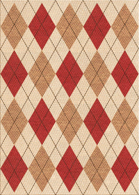 Machine Washable Transitional Red Rug, wshpat249org