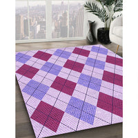 Patterned Orchid Purple Rug, pat249pur