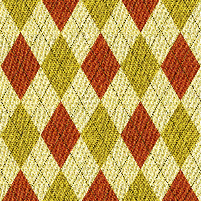 Patterned Chrome Gold Yellow Rug, pat249yw