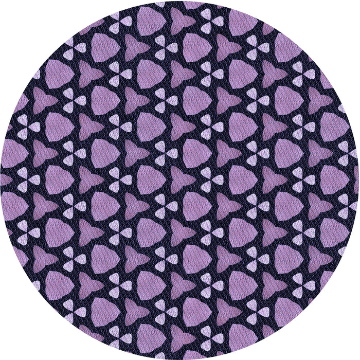 Square Machine Washable Transitional Night Blue Rug in a Living Room, wshpat2491blu