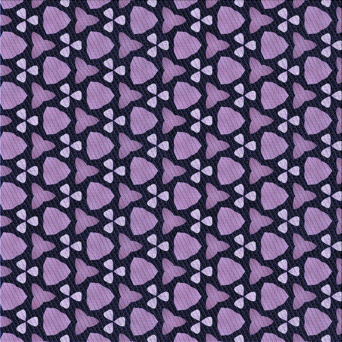 Round Patterned Night Blue Rug, pat2491blu