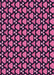 Machine Washable Transitional Neon Pink Rug, wshpat2491pur