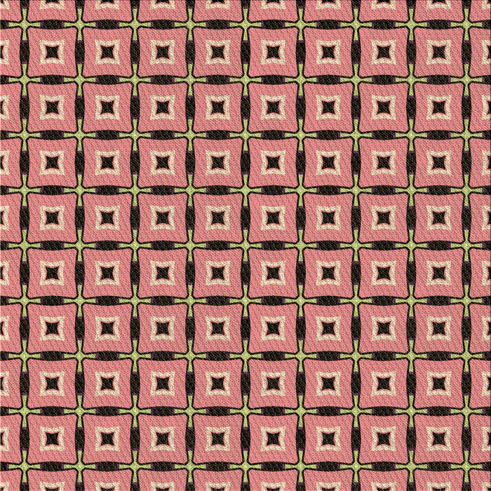 Round Patterned Brown Red Rug, pat2492brn